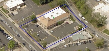 215 Maple Ave W, Vienna, VA - Vue aérienne  vue de carte - Image1