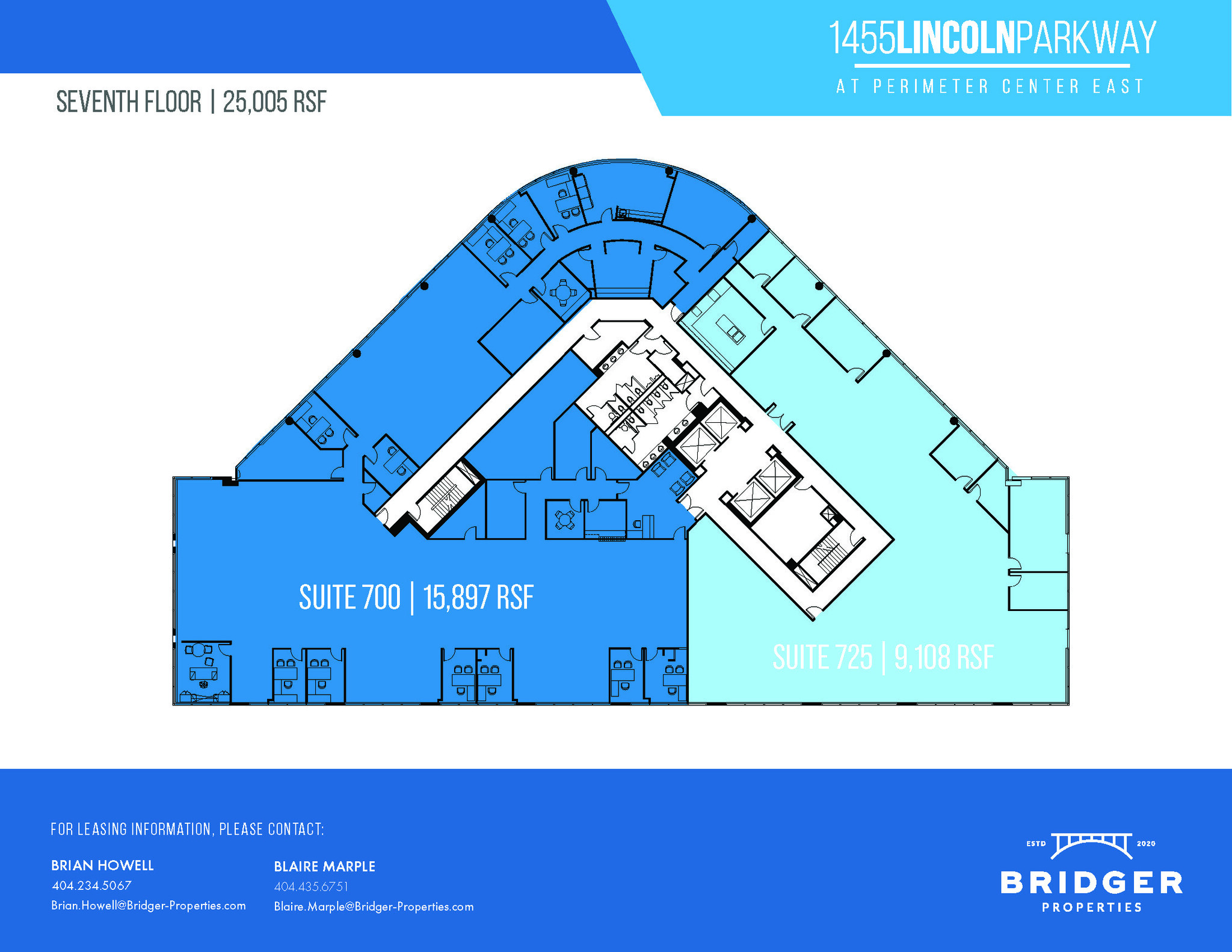 1455 Lincoln Pkwy E, Atlanta, GA à louer Plan d’étage– Image 1 sur 1