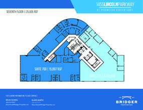 1455 Lincoln Pkwy E, Atlanta, GA à louer Plan d’étage– Image 1 sur 1