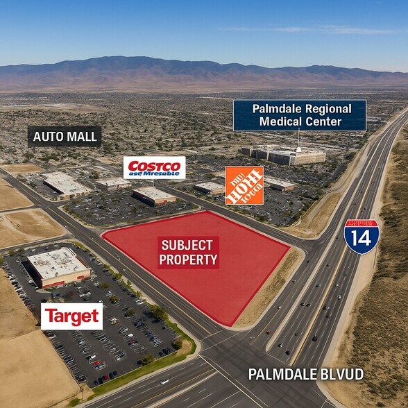38900 10th Street W St, Palmdale, CA à vendre - Photo principale – Image 1 sur 9