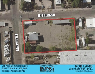 Plus de détails pour 250 E 35th St, Tucson, AZ - Terrain à vendre