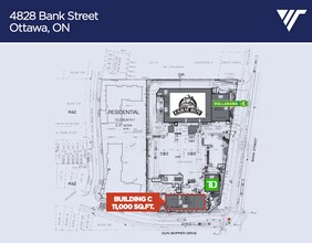 4828 Bank St, Gloucester, ON à louer Plan de site– Image 1 sur 1
