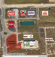 10012 Diebold Rd, Fort Wayne, IN - VUE AÉRIENNE  vue de carte - Image1