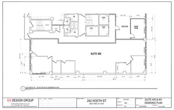 242 W 30th St, New York, NY à louer Plan d’étage– Image 1 sur 1
