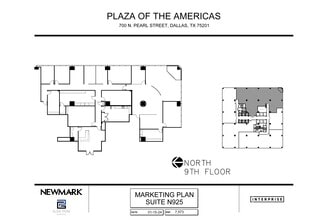 700 N Pearl St, Dallas, TX à louer Plan d’étage– Image 1 sur 1