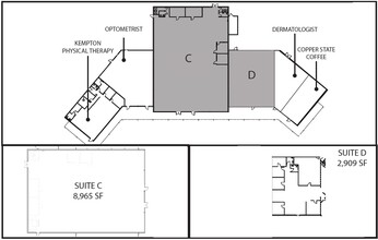 1100 N Broad St, Globe, AZ à louer Plan d’étage– Image 1 sur 1