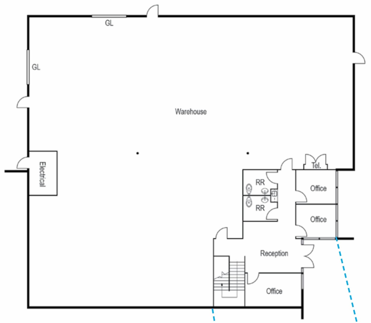 15291 Barranca Pky, Irvine, CA à louer Plan d’étage– Image 1 sur 3