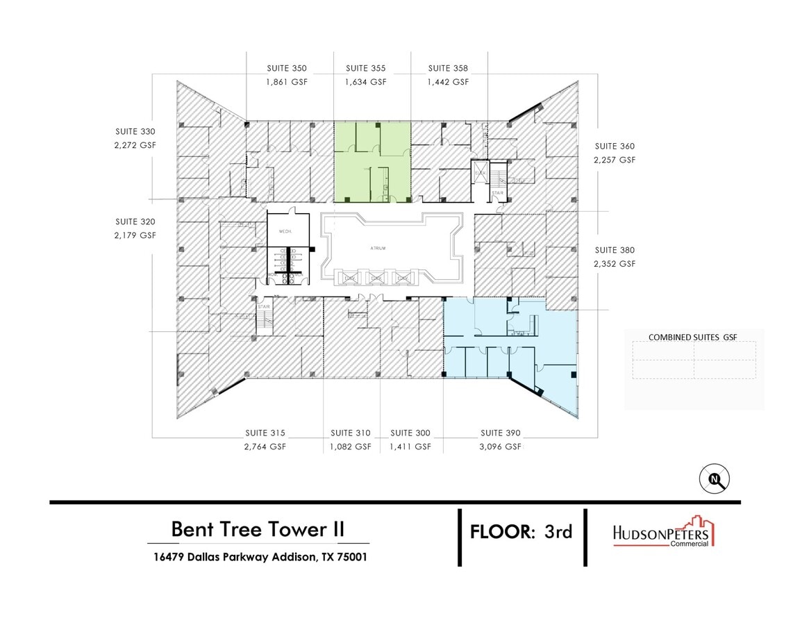 16479 Dallas Pky, Addison, TX 75001 - Lot 390 -  - Plan d’étage - Image 1 of 1