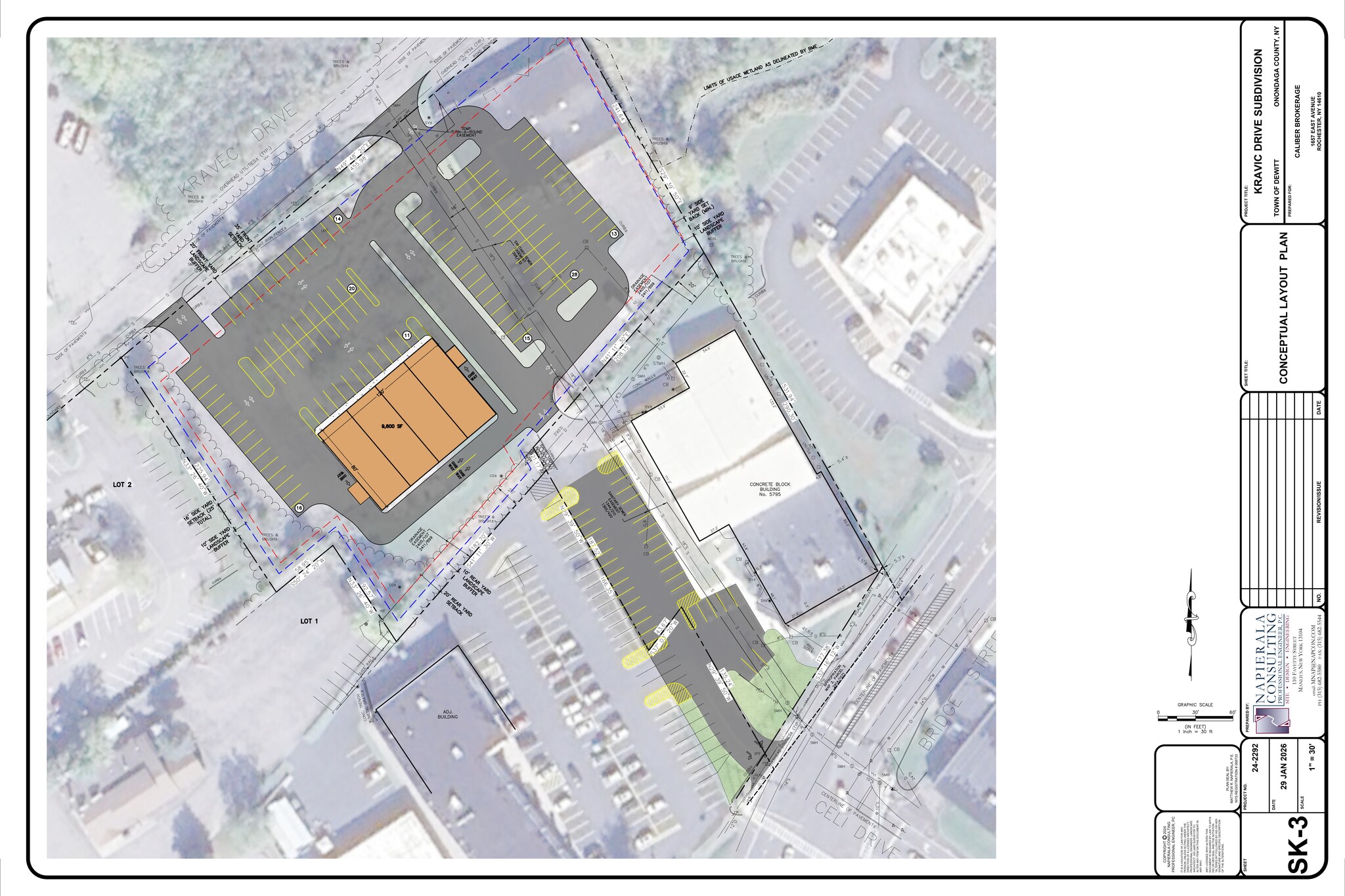 5795 Bridge St, East Syracuse, NY à louer Plan de site– Image 1 sur 1
