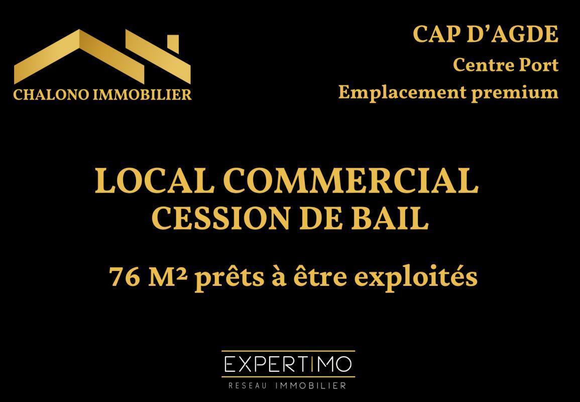 Local commercial dans Le Cap D Agde à louer Photo de l’immeuble– Image 1 sur 3