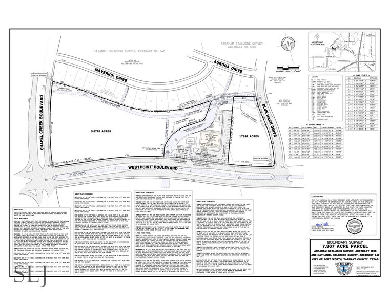 Westpoint Boulevard & Blue Haze Dr, Fort Worth, TX à louer - Plan de site – Image 3 sur 4
