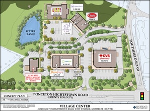 Princeton Hightstown Rd, West Windsor, NJ à louer Plan de site– Image 1 sur 1