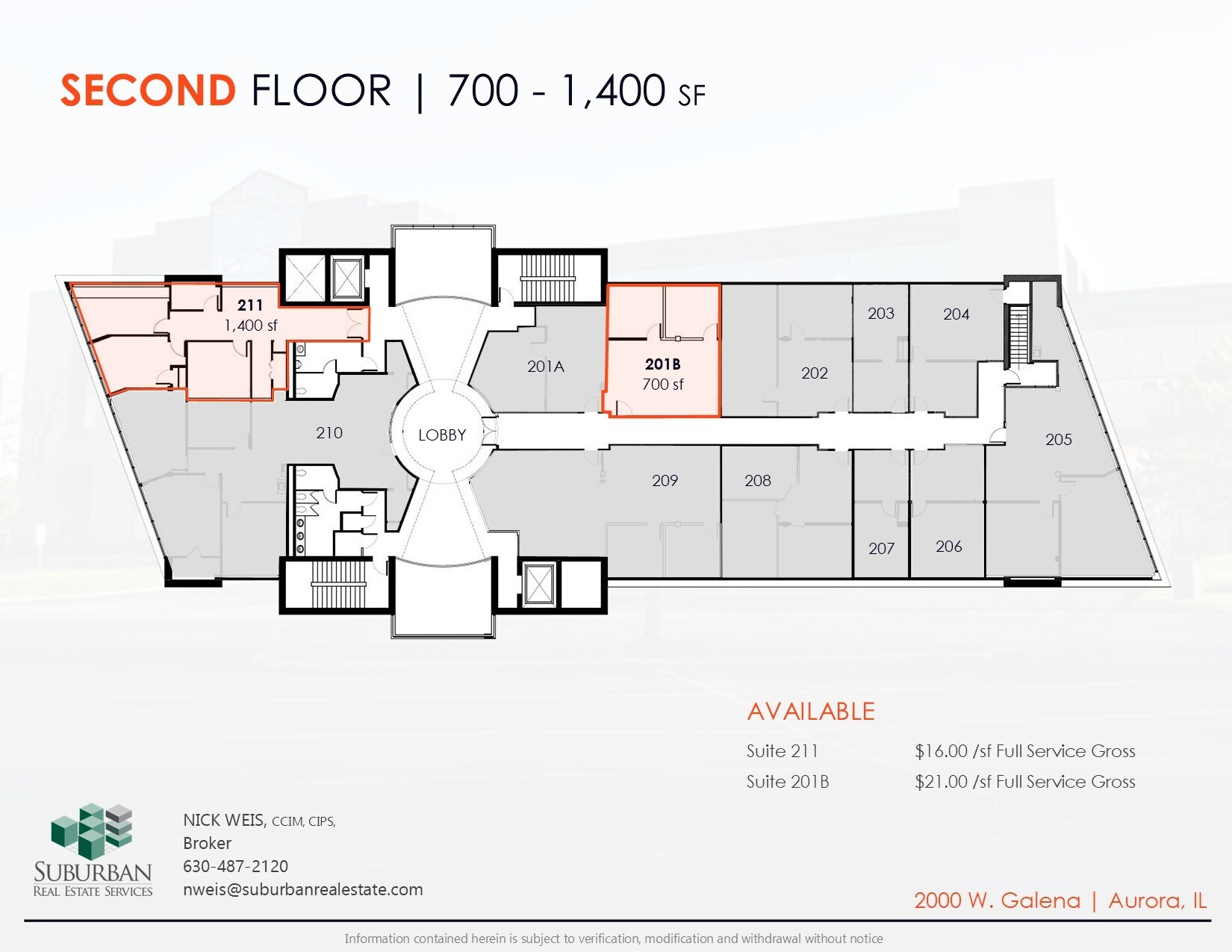 2000 W Galena Blvd, Aurora, IL à louer Plan d’étage– Image 1 sur 1