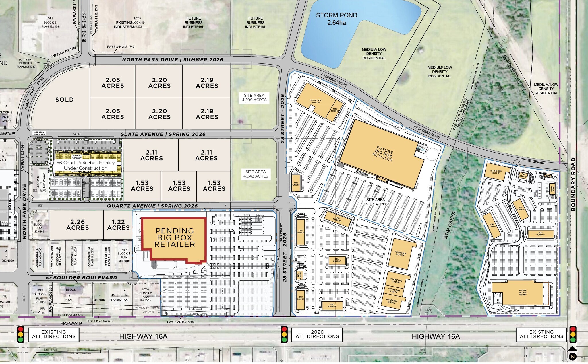 Highway 16A & Veterans Blvd, Stony Plain, AB à louer Photo principale– Image 1 sur 4
