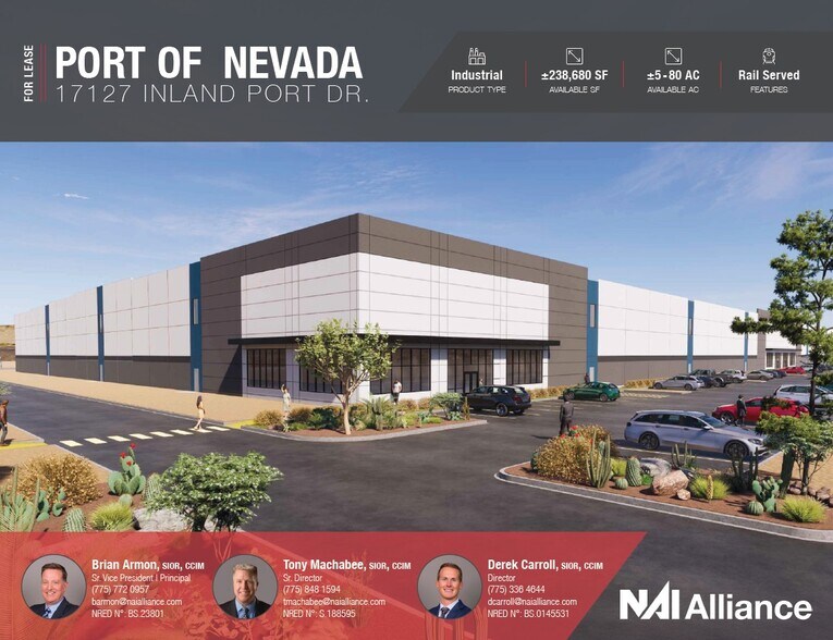 17127 Inland Port Dr, Fernley, NV à louer - Photo principale – Image 1 sur 4