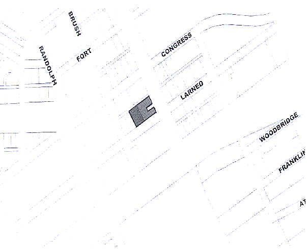 433-441 E Larned St, Detroit, MI à vendre - Plan cadastral – Image 2 sur 2