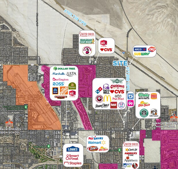 68950 Adelina Rd, Cathedral City, CA à louer - Photo de l’immeuble – Image 2 sur 4