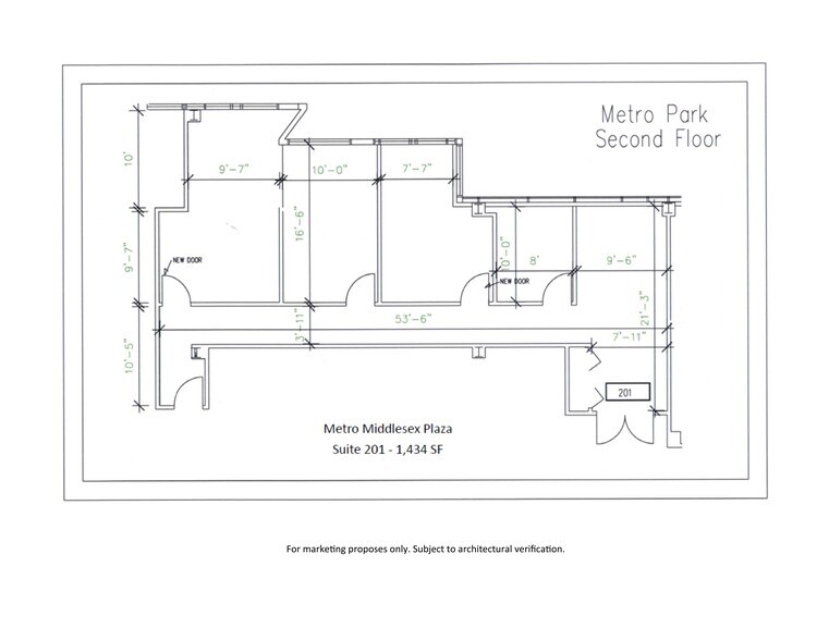 200 Middlesex Essex Tpke, Iselin, NJ à louer - Plan de site – Image 1 sur 8