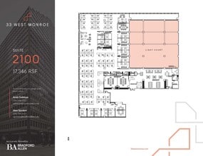 33 W Monroe St, Chicago, IL à louer Plan d’étage– Image 1 sur 11