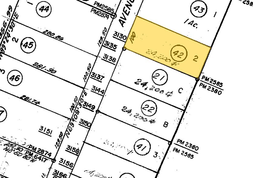3130-3138 Diablo Ave, Hayward, CA à louer - Plan cadastral – Image 3 sur 3