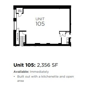 100 Lombard St, Toronto, ON à louer Plan d’étage– Image 1 sur 1
