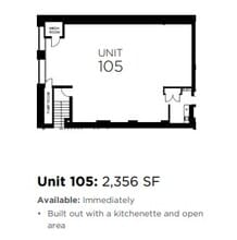 100 Lombard St, Toronto, ON à louer Plan d’étage– Image 1 sur 1