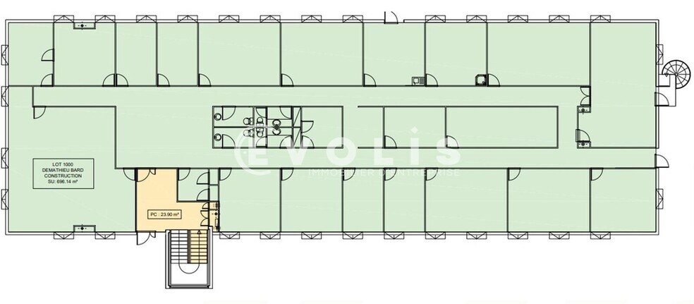 4 Avenue Neil Armstrong, Mérignac à louer - Plan d’étage – Image 2 sur 2