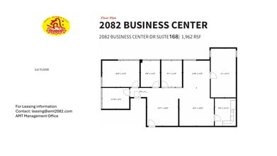 2082 Business Center Dr, Irvine, CA à louer Plan de site– Image 1 sur 1