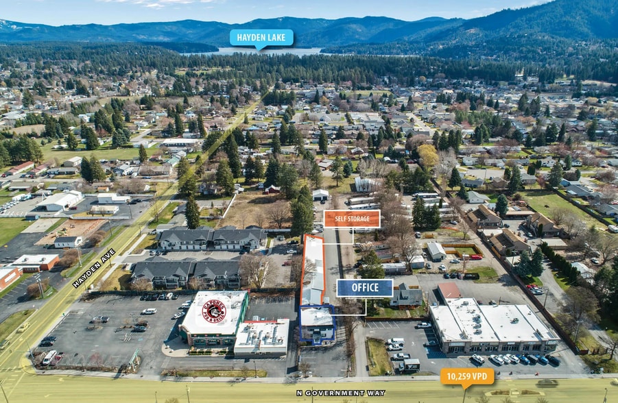 9494 N Government Way, Hayden, ID à louer - Aérien – Image 3 sur 3