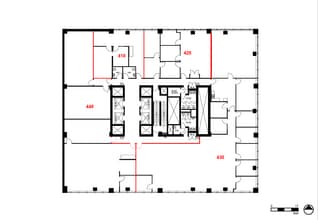 180 Dundas St W, Toronto, ON à louer Plan d’étage– Image 2 sur 2
