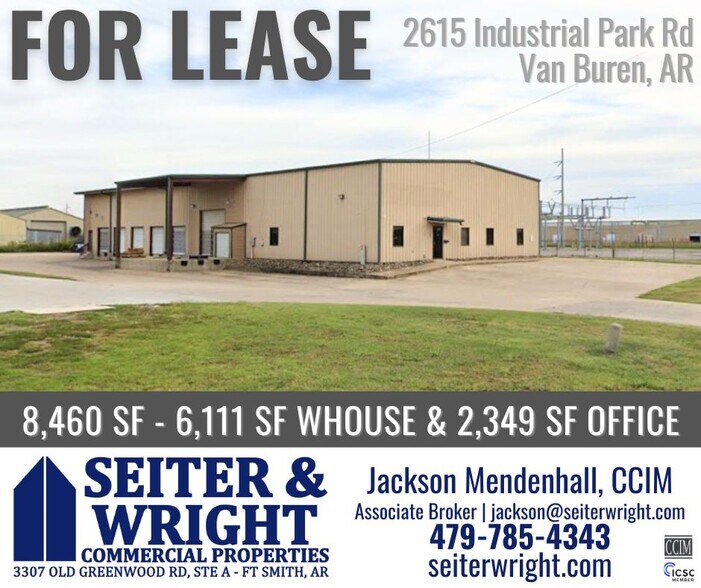 2615 Industrial Park Rd, Van Buren, AR à louer - Photo principale – Image 1 sur 1