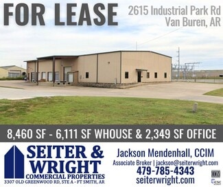 Plus de détails pour 2615 Industrial Park Rd, Van Buren, AR - Industriel/Logistique à louer