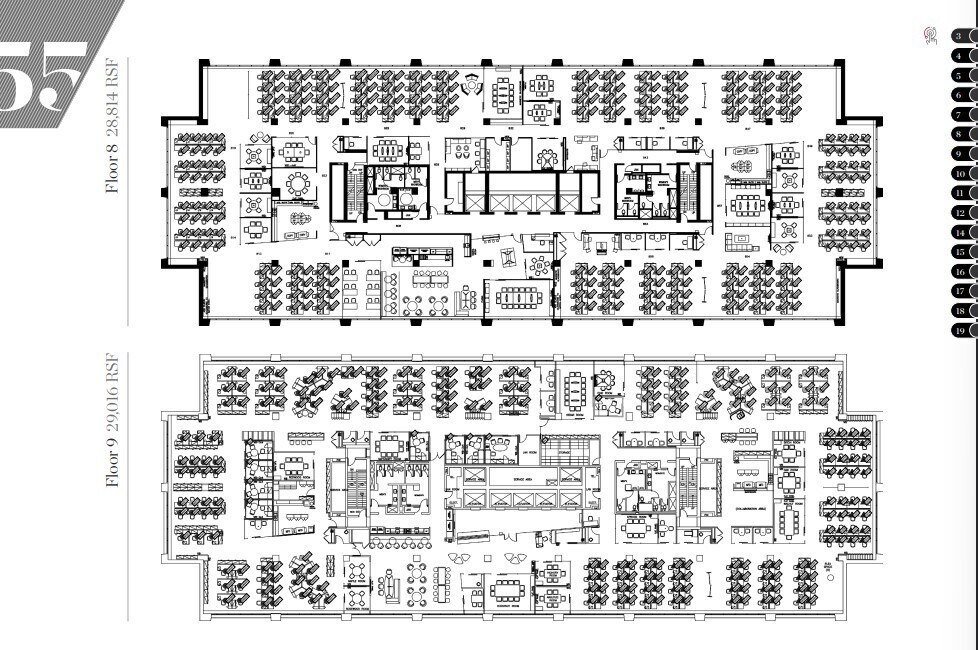 55 Bloor St W, Toronto, ON à louer Plan d’étage– Image 1 sur 1