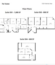 5101 Vernon Ave, Edina, MN à louer Plan d’étage– Image 1 sur 1
