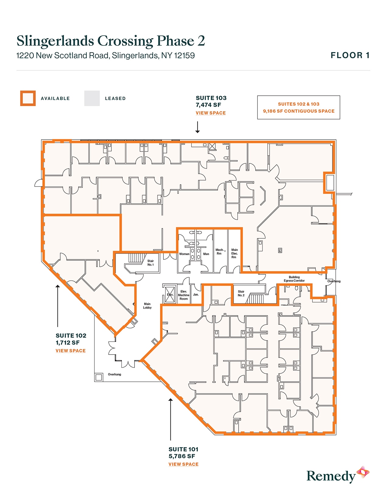 1220 New Scotland Rd, Slingerlands, NY à louer Plan d’étage– Image 1 sur 1