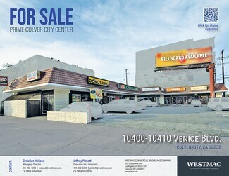 Plus de détails pour 10400-10410 Venice Blvd, Culver City, CA - Local commercial à vendre