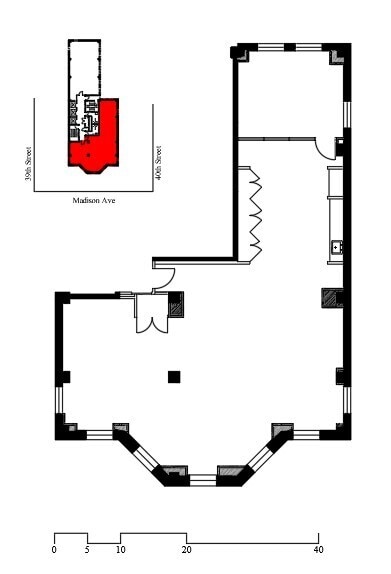 274 Madison Ave, New York, NY à louer Plan d’étage– Image 1 sur 1