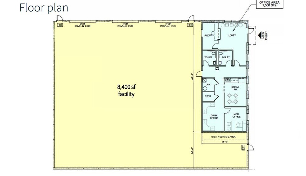 750 Martin St, Avenel, NJ à louer - Plan d’étage – Image 2 sur 3