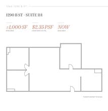 1290 B St, Hayward, CA à louer Plan d’étage– Image 1 sur 1