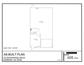 105 Enterprise Dr, Cumming, GA à louer Plan de site– Image 1 sur 1