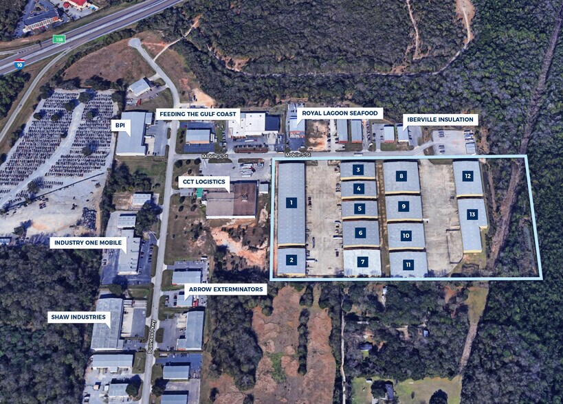 5155 Mobile South St, Mobile, AL à louer - Photo de l’immeuble – Image 2 sur 8