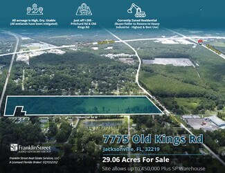 Plus de détails pour 7775 Old Kings Rd, Jacksonville, FL - Terrain à vendre