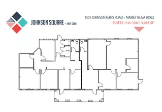 1501 Johnson Ferry Rd, Marietta, GA à louer Plan d’étage– Image 1 sur 1