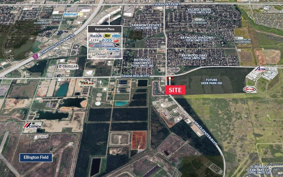 Genoa Red Blf, Houston, TX à vendre - Aérien – Image 2 sur 2