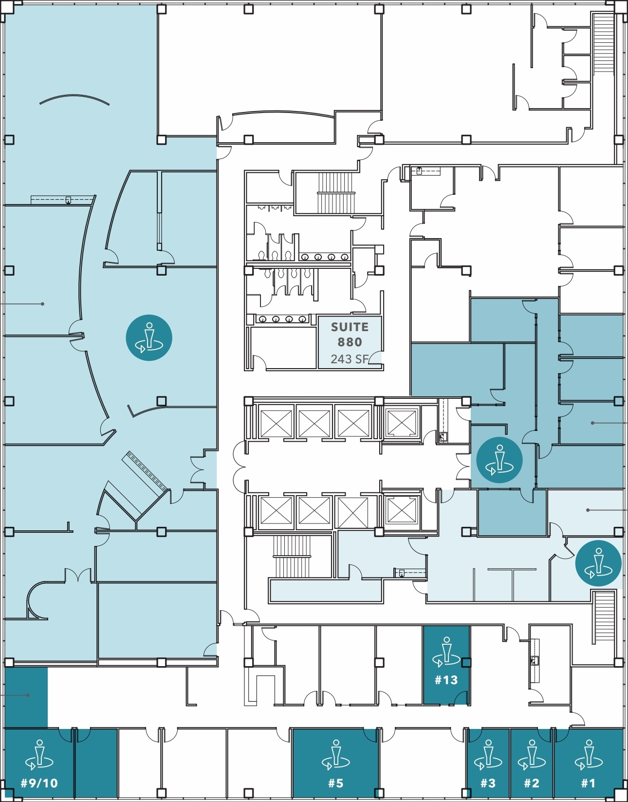 1055 Wilshire Blvd, Los Angeles, CA à louer Plan d’étage– Image 1 sur 1