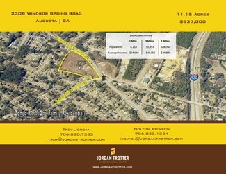 Plus de détails pour 2308 Windsor Spring Rd, Augusta, GA - Terrain à vendre