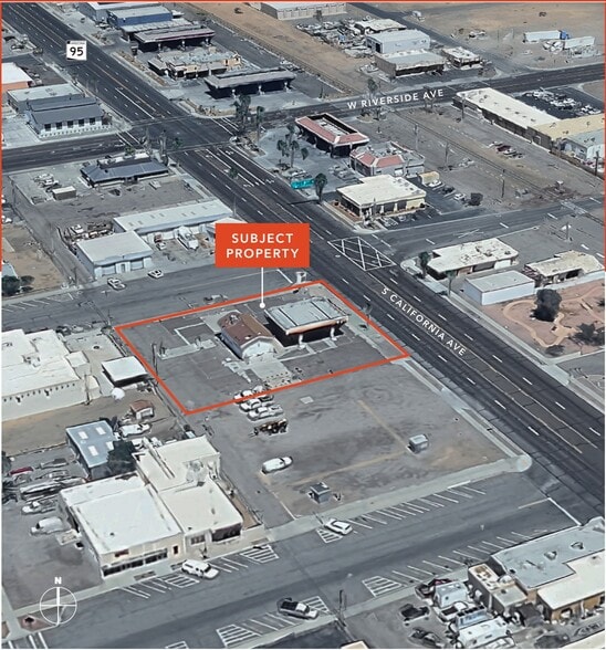 1100 S California Ave, Parker, AZ à vendre - Aérien – Image 1 sur 1