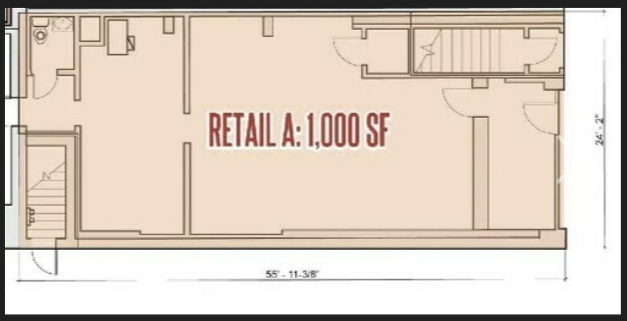 2006-2008 W Chicago Ave, Chicago, IL à louer Plan d’étage– Image 1 sur 4