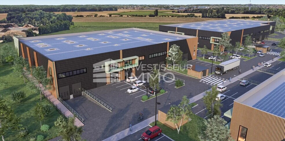 Local d’activités dans La Queue-en-Brie à louer - Photo de l’immeuble – Image 2 sur 7