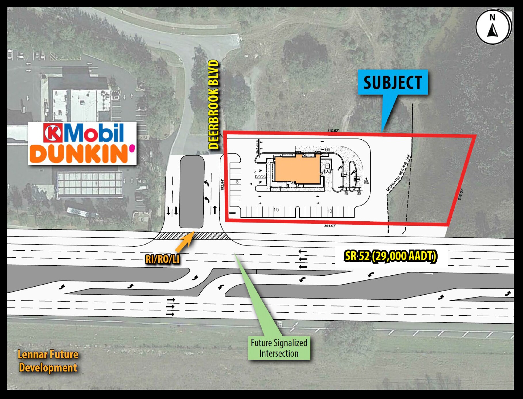 SR 52 & Deerbrook Blvd, Land O Lakes, FL à louer Photo de l’immeuble– Image 1 sur 3